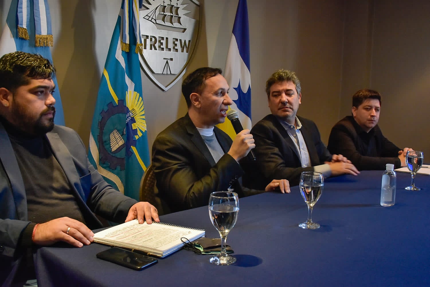 Maderna y autoridades de TyC Sports presentaron capacitaciones en el